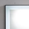 36 inch LED Lighted Bathroom Wall Mounted Mirror with High Lumen+Anti-Fog Separately Control