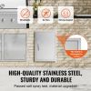 BBQ Access Door, 18W x 24H Inch Single Outdoor Kitchen Door, Stainless Steel Flush Mount Door, Wall Vertical Door with Handle, for BBQ Island