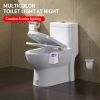 LED toilet toilet cover hanging creative human body sensor light motion sensor 8-color night bright toilet night light