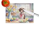 NEW Decorating Easter Pointer Glass Cutting Board Decorative Tempered Glass Kitchen Cutting and Serving Board Large Size Chopping Board