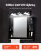 3-Light LED Modern Bathroom Vanity Light Fixtures 19.69-Inch Wall Light Fixtures