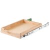 14"W x 21"D Pull Out Cabinet Organizer, Heavy-Duty Wood Drawer with Soft Close Slides for Kitchen & Pantry