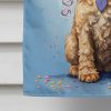 Cockapoo Happy Birthday House Flag Large Porch Sleeve Pole Decorative Outside Yard Banner Artwork Wall Hanging, Polyester, House Size, Multicolor