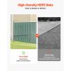 Bottom Locking Privacy Slats, Double-Wall Vertical Bottom-Locking Slats with Wings for Chain-Link Fence