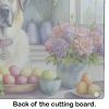 NEW Decorating Easter Anatolian Shepherd Dog Glass Cutting Board Decorative Tempered Glass Kitchen Cutting and Serving Board Large Size Chopping Board