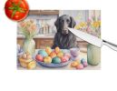 NEW Decorating Easter Flat-Coated Retriever Glass Cutting Board Decorative Tempered Glass Kitchen Cutting and Serving Board Large Size Chopping Board