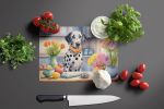 NEW Decorating Easter Dalmatian Glass Cutting Board Decorative Tempered Glass Kitchen Cutting and Serving Board Large Size Chopping Board