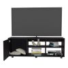 Roseland Tv Stand, Living Room, Black