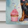 Gordon Setter Happy Birthday House Flag Large Porch Sleeve Pole Decorative Outside Yard Banner Artwork Wall Hanging, Polyester, House Size, Multicolor