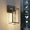 Porch Lights Outdoor Wall Light Fixture 2pcs Matte  oughened