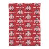 Ohio State University Buckeyes Twin Rotary Bed In a Bag Set