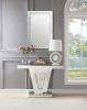 Nysa Mirrored & Faux Crystals Accent Mirror