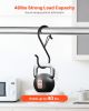 36 Pack S Hooks with Safety Buckle 39.68 LBS Capacity Heavy Duty Metal Hooks