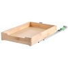 Pull Out Cabinet Organizer, 14"W x 21"D Cabinet Drawer, Soft Close Slide out Shelf, Heavy-Duty Sliding Wood Drawer