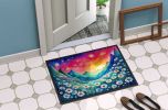 NEW Daisies in Color Doormat Front Door Mat Indoor Outdoor Rugs for Entryway, Non Slip Washable Low Pile, 18H X 27W