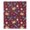 WB / Friends, Christmas Pattern, Silk Touch Throw Blanket, 50"x60"