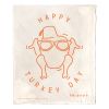 WB / Friends, Happy Turkey Day, Silk Touch Throw Blanket, 50"x60"