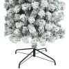 7.5ft Pencil Flocking Christmas Tree