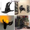 Halloween Decorations, Pack of 3 Wall Mounted Creepy Reaching Hands with Lighted Candles, Life-Sized Horror Hands for Gothic Wall Decorations
