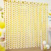 2 Pack Gold Stars Birthday Decorations 3.3X6.6 ft Golden Party Backdrop Foil Fringe Curtains for Bridal Baby Shower Wedding Anniversary Congrats Retir