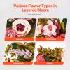 Artificial Decorative Wreath 19 in Pink Peonies Hydrangeas Year Round Wreath