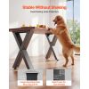 Table Legs, 29.5" H x 29.9" W Steel Furniture Legs, Modular Design, Easy Assembly, 2204 lbs Max Load Heavy Duty, for Home Office Desk