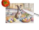 NEW Decorating Easter Greyhound Glass Cutting Board Decorative Tempered Glass Kitchen Cutting and Serving Board Large Size Chopping Board