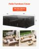 Patio Outdoor Furniture Cover 420D Waterproof Table Chairs Sofa 110"x84"