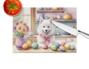 Decorating Easter American Eskimo Glass Cutting Board Decorative Tempered Glass Kitchen Cutting and Serving Board Large Size Chopping Board