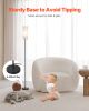 VEVOR Floor Lamp Stepless Dimmable Colors Living Room Lamp with Remote Control
