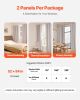 Blackout Curtains 84 Inch Length 2 Panels Set 52 Inch Wide Each for Bedroom