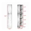 Modern Bookshelf 12 Inches for Bedroom