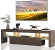 DFW Modern LED TV Stand with Large Storage Drawer for 40 50 55 60 65 70 75 Inch TVs
