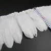 White Goose Feathers Trim Fringe DIY Dress Sewing Craft Feather Clothing Costumes Party Decoration,2 Yards