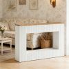 Main control desk, wooden entrance table, sofa table with storage space, entrance table, foyer table, storage desk
