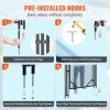 Pool Fence Gate, 4 x 2.5 Ft, Easy DIY Installation Inground Pool Gate, Pool Fence Gate Kit with Stainless Steel Latch