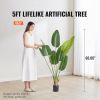 Artificial Birds Of Paradise Tree, 5 FT Tall Faux Plant, PE Material & Anti-Tip Tilt Protection Low-Maintenance Plant