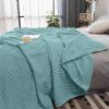 SOGA 2X Sky Blue Throw Blanket & Bed Sofa Comforter