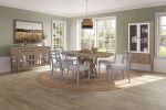 Round Dining Expandable Dining Table