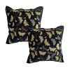 SOGA 2X 45cm Vintage Butterfly  Floral Throw Pillow