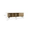 Native TV Stand for TVÂ´s up 70", Four Open Shelves, Five Legs
