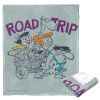 WB / FLINSTONES, ROAD TRIP, Silk Touch Throw Blanket, 50"x60"