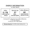Ti Fen Matte Black 52-inch 5 Blade Ceiling Fan