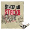 WB / FLINSTONES, STACKS ON STACKS, Silk Touch Throw Blanket, 50"x60"