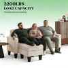 Living room sofa, L-shaped sofa, Cream White