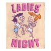 WB / FLINSTONES, LADIES NIGHT, Silk Touch Throw Blanket, 50"x60"