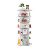 5 Tiers Rotating Shoe Rack Tower, 360Ã‚Â° Spinning Shoe Rack, Revolving Storage Round Carousel Display