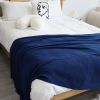 SOGA 2X Royal Blue Acrylic Knitted Throw Blanket  Couch Bed Sofa Home Decor