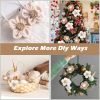 Rope Curtain Tiebacks 2 Pack | Sunflower Curtain Tieback Boho | Simple Elegant DIY Curtain Holdbacks | Accessories Wall Decoration for Home Office