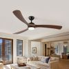 72 Inch Ceiling Fans with Lights and Remote, Large Outdoor Ceiling Fan with Light Dimmable for Patios Living Room Bedroom Gazebo High CFM 3 Blade Prop